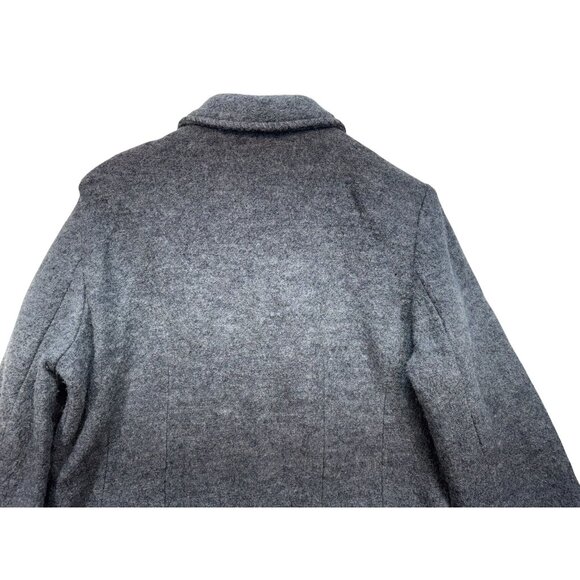 Sarah Ladies Wool Zip-Up Jacket XL Gray Classic - Picture 10 of 12